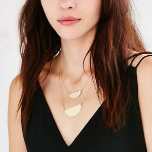 Urban Outfitters Raquel double layer necklace.
